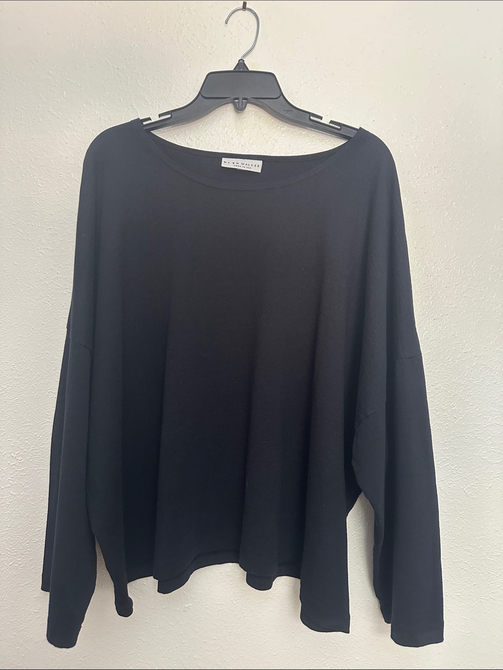Bryn Walker 100% Cotton Lagenlook Long Sleeve Top